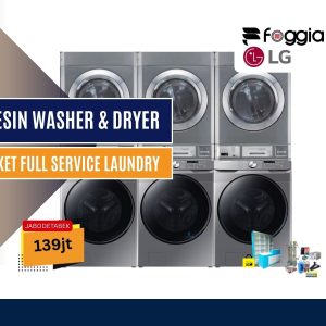 3 Washer Samsung LG16kg & 3 Dryer LG 15KG