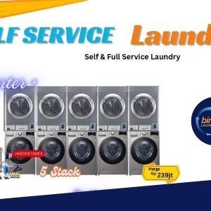 Self & Full Service Laundry Starter + 5 Stack