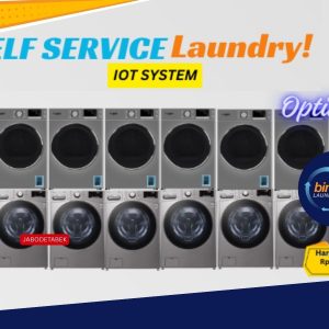 Self Service Laundry IOT SYSTEM - 6 Stack Optimis