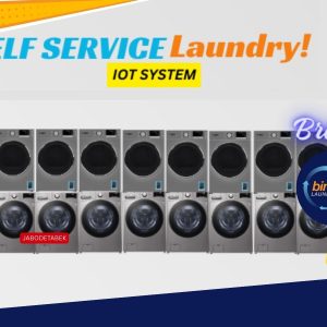 Self Service Laundry IOT SYSTEM - 10 Stack Brave