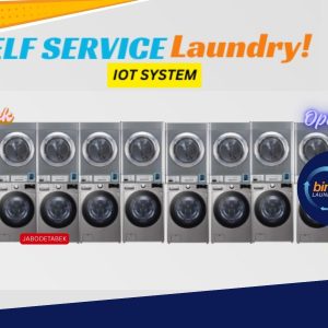 Self Service Laundry IOT SYSTEM - 10 Stack Optimis