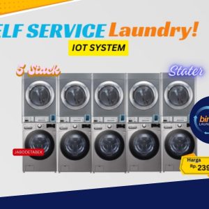 Self Service Laundry IOT SYSTEM - 5 Stack Starter