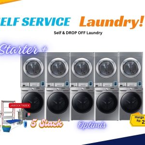 Self Service Laundry - Starter + 5 Stack Optimis